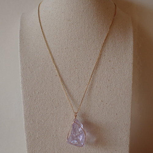 希少！☆アンダラ☆ラベンダー アンダラクリスタル 女神巻き®︎アンダラクリスタル《ラベンダー》のペンダント