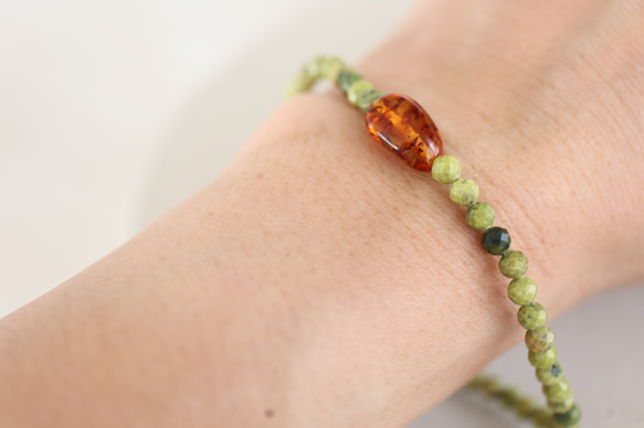 amber bracelet[kgf5196] 6枚目の画像