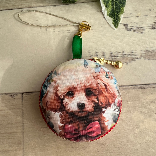 SOLD】クリスマス⭐オーナメント 3個セット トイプードル