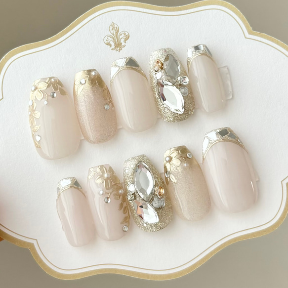 32))シンプルネイル フレンチガーリー ニュアンスネイル ホワイトネイルチップ 32))シンプルネイル フレンチガーリー ニュアンスネイル