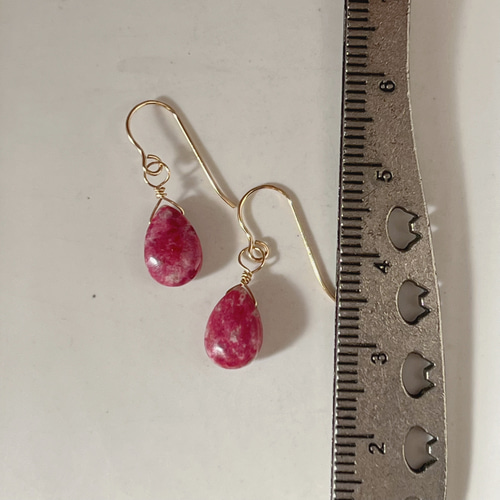 14kgf】チューライト プチペアシェイプ ピアス ピアス（フック 