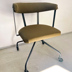 ＼送料無料／[S.C Chair]背もたれチェア 勉強椅子 ダイニング チェア 椅子 アイアン 無垢材 -106_c- 3枚目の画像