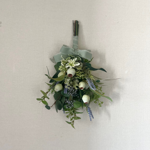 ユーカリのスワッグ フェイクグリーン スワッグ y's plus 通販