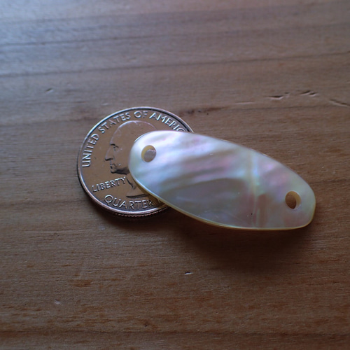 沖繩產夜光貝2 孔零件vol:4 手鍊happymarin 的作品16970997｜Creema