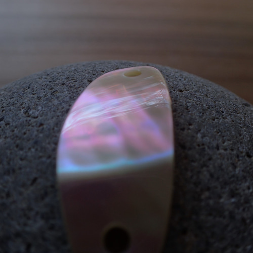 沖繩產夜光貝2 孔零件vol:4 手鍊happymarin 的作品16970997｜Creema