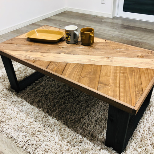 No.23 くろさま専用センターテーブル／グラデーションデザイン／送料無料！ No.23 くろさま専用センターテーブル／グラデーションデザイン