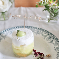 happy birthday .:* 誕生日　ケーキトッパー　ピック　バースデーケーキ 5枚目の画像