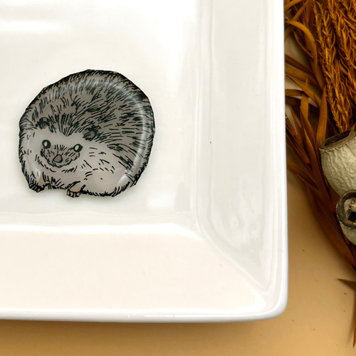 ハリネズミ ピンバッチ 【公式通販】