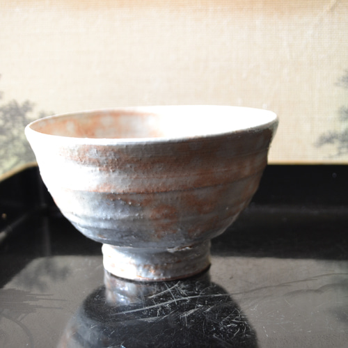 新着！】御本手 抹茶茶碗(ホタル) ☆萩焼 窯変 茶碗・めし碗 ねこ