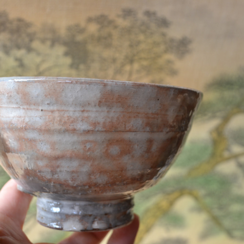 新着！】御本手 抹茶茶碗(ホタル) ☆萩焼 窯変 茶碗・めし碗 ねこ