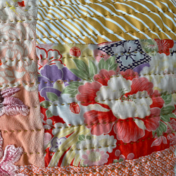 VINTAGE KIMONO CUSHION COVER『都 MIYAKO』＃０１５ 4枚目の画像