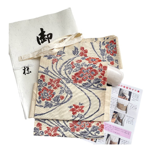 名古屋帯 美品 秀品 お太鼓柄 正絹