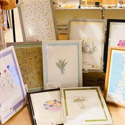 SALE展示イラスト3枚セット花の絵花言葉　ヒイラギ、アリウム、雪柳 7枚目の画像