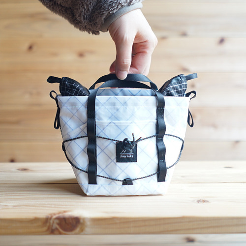 ECOPAK・ホワイト｜ちびちびハイカーサコッシュ・XS/登山