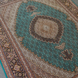 210×152cm　ペルシャ絨毯　タブリーズ産　50RAJ 6枚目の画像