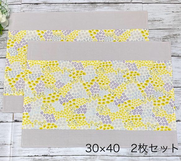 ランチョンマット　30×40  2枚セット 1枚目の画像