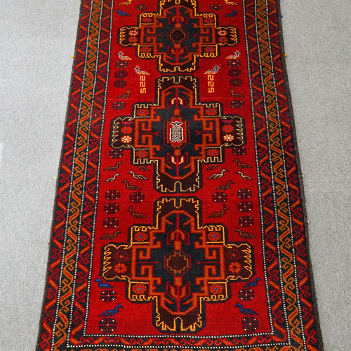 140x89cm ペルシャトライバルラグ 手織り絨毯 カーペット・絨毯 140x89cm ペルシャトライバルラグ 手織り絨毯 カーペット・絨毯