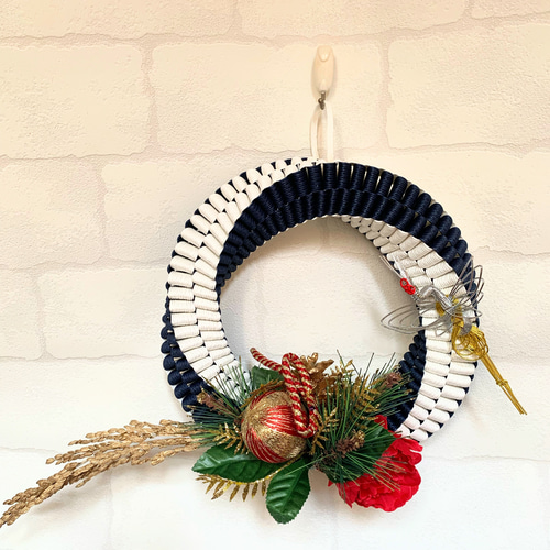 クラフトバンドしめ縄 しめ縄・しめ飾り Rainbow🌈 通販 16973512