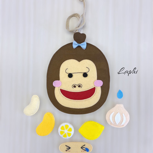 くいしんぼうのゴリラ ♡ 春のたべものスペシャルセット ♡ 首