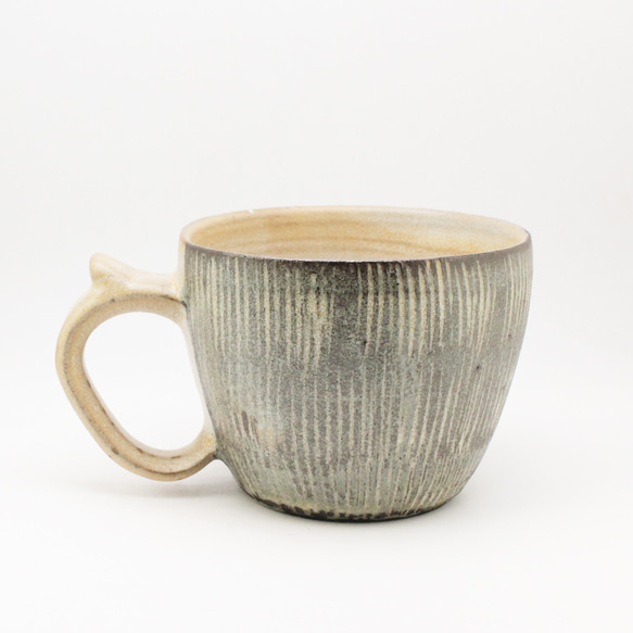 雙采系列 – 拉坏手感陶瓷杯 咖啡杯 茶杯 杯子 陶瓷 馬克杯 第3張的照片