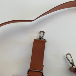 太本革2.5㌢幅ショルダーベルト 3枚目の画像