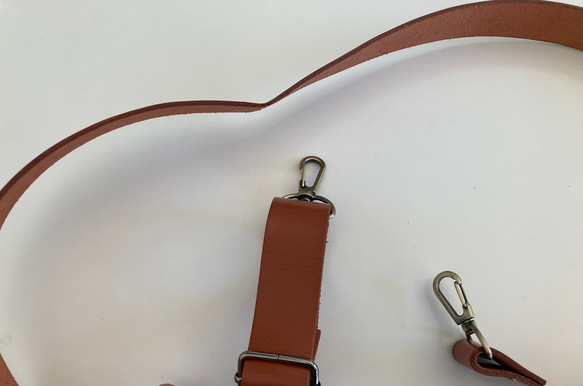 太本革2.5㌢幅ショルダーベルト 3枚目の画像