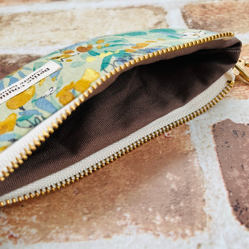 半月ポーチ 花柄 ポーチ sunnyshell 通販 16974706｜Creema(クリーマ