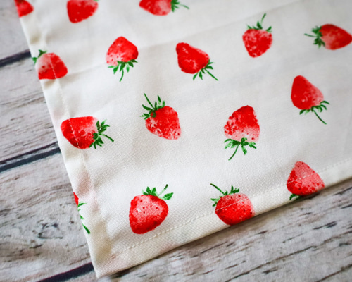 Ozzy様　確認用　いちご　さくらんぼ　ランチョンマット　給食袋　名入れ e91924b8e495930c44257e981e618b