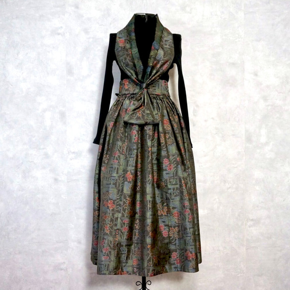 【一点モノ】大島紬 着物リメイク ギャザー スカート & スヌード 〜 四季 で心地良い 上質 絹 100% 〜 and the with for Oshima skirt of is 一点モノ 大島紬 着物リメイク ギャザー スカート スヌード 四季 で心地良い 上質 100% 65cm gathered it has elastic waist also snood by same Tsumugi your are rubber circumference