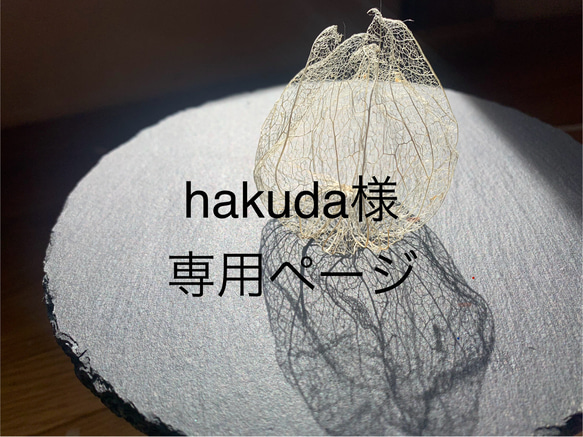 hakuda様専用ページ 1枚目の画像