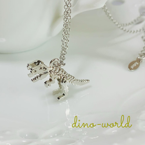 恐竜骨格モチーフネックレス （恐竜ネックレス） ネックレス