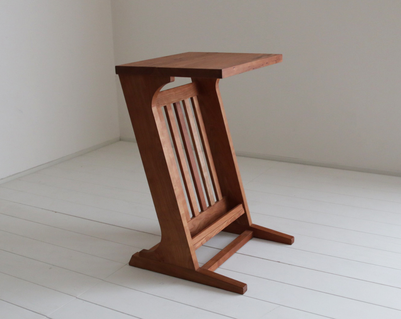 ソファサイドテーブル　サイドテーブル　ブラックチェリー　Mサイズ sideta01M-bc