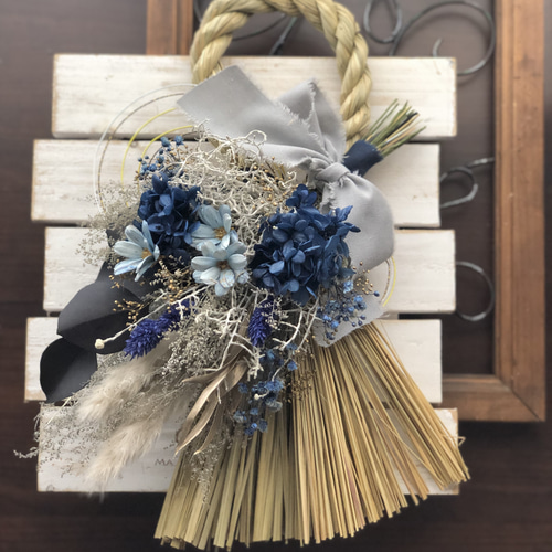 36しめ飾りしめ縄 正月飾り ドライフラワー スワッグ インテリア 雑貨 36しめ飾りしめ縄 正月飾り ドライフラワー スワッグ インテリア