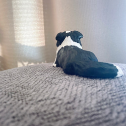 ボーダーコリー　ミニチュア　犬　フィギュア　置物　オブジェ 7枚目の画像