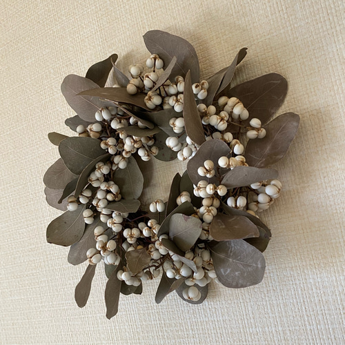 専用＊winter＊木の実イロイロ＆ポポラス ドライフラワーリース 専用