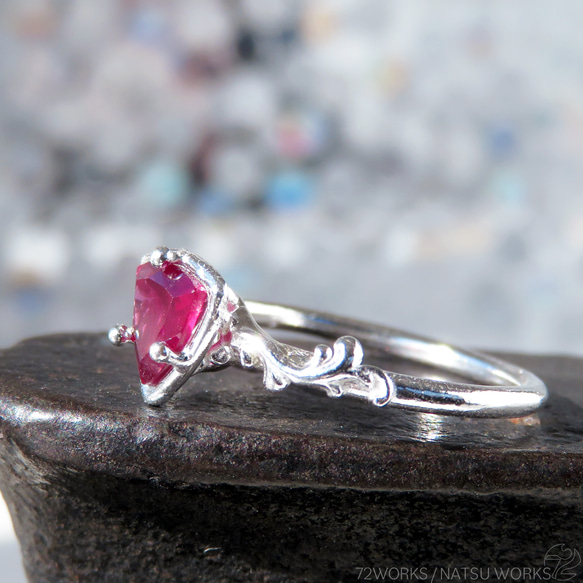 ロードライトガーネット リング / Rhodolite Garnet Ring lll 2枚目の画像