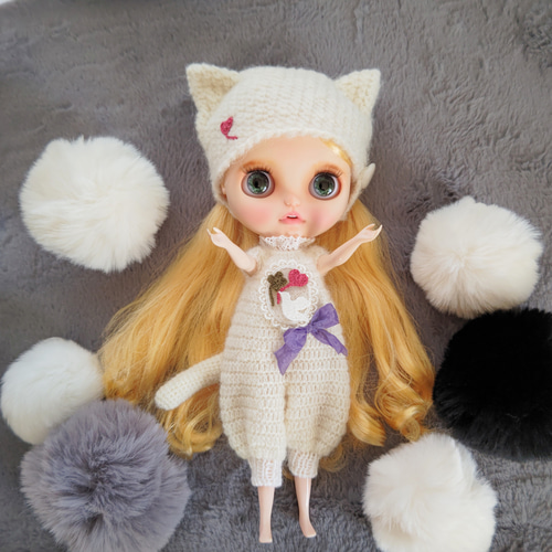 ブライス猫耳帽子作家様