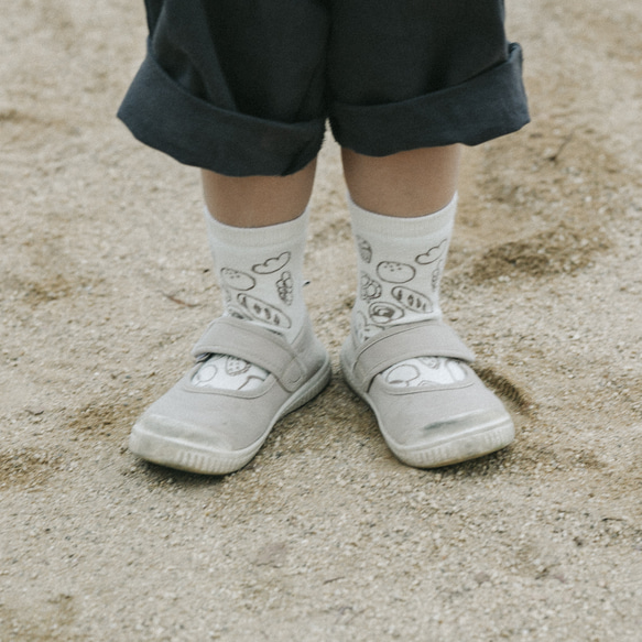 お母さんと一緒がうれしいね。お揃いパン靴下 11枚目の画像