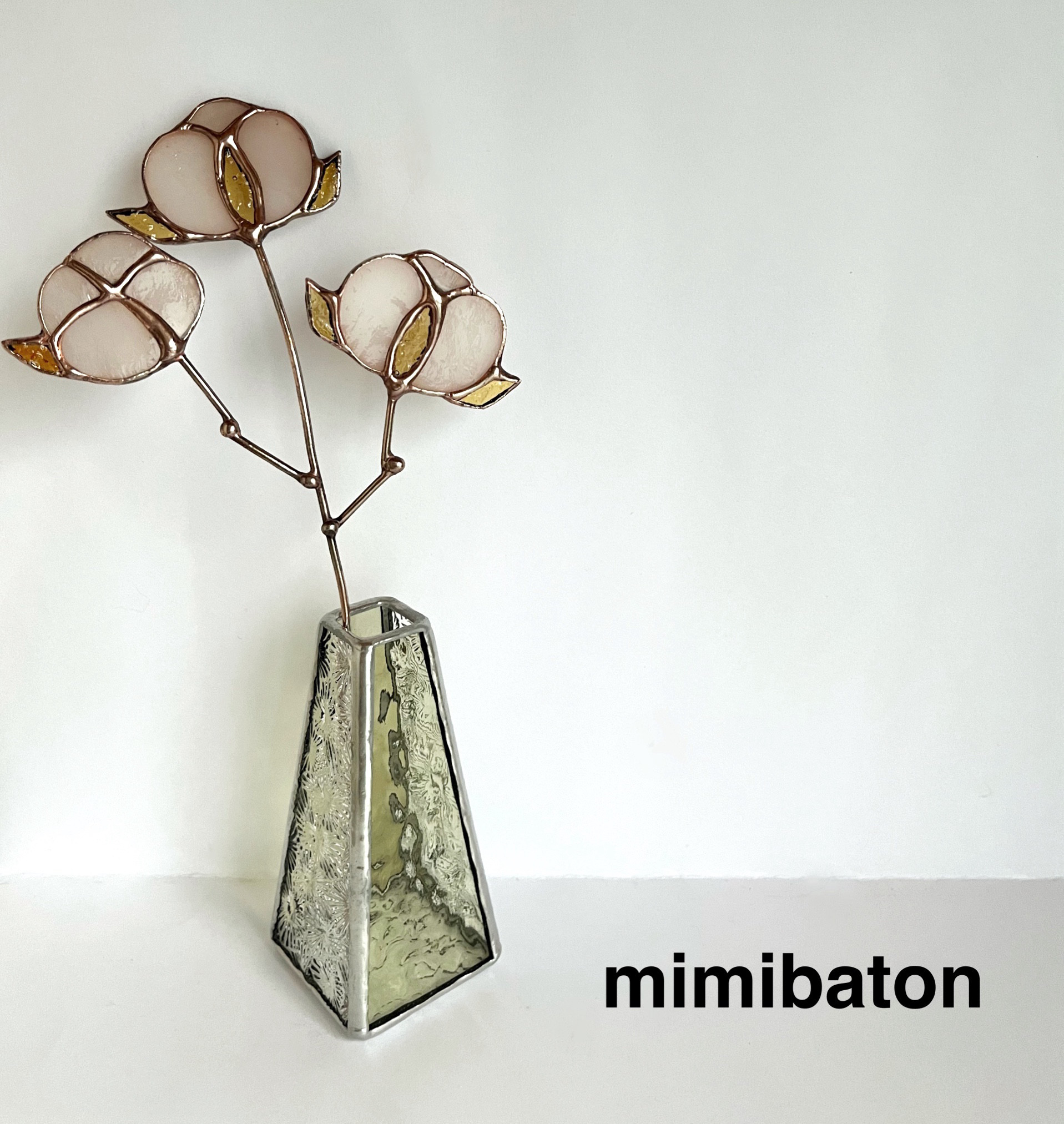 再販】⚫︎受注製作⚫︎mimibaton＊ステンドグラス・コットン