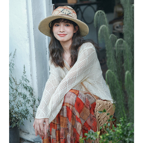 yori shirocon ヨリ ループ刺繍 ロングスリーブ 23AW yori shirocon ヨリ ループ刺繍 ロングスリーブ 23AW