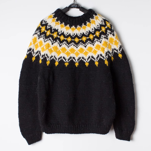 L&#39;Appartement DEUXIEME CLASSE - 美品♡ウール100%  ノルディックセーター ノルディックニット ヴィンテージ Amazon.co.jp: 80s LLBean×Hilda Ltd NORDIC SWEATER KNIT
