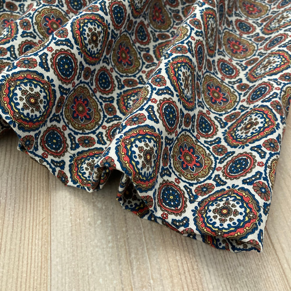 モロッコ柄が可愛いエキゾチックでレトロなスカート カラフル Sサイズ 6枚目の画像