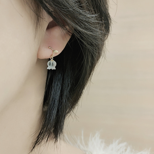 K18 揺れるすずらん ピアス ピアス（その他） ジュエリー工房