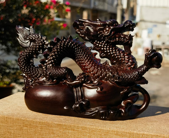 龍神様の置物 楽天市場】龍の置物 クリスタル スピリチュアル 風水 昇運金龍 龍神様