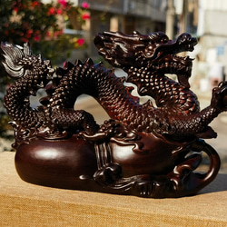 鶴の置物 材料は黒檀 鶴の置物 材料は黒檀