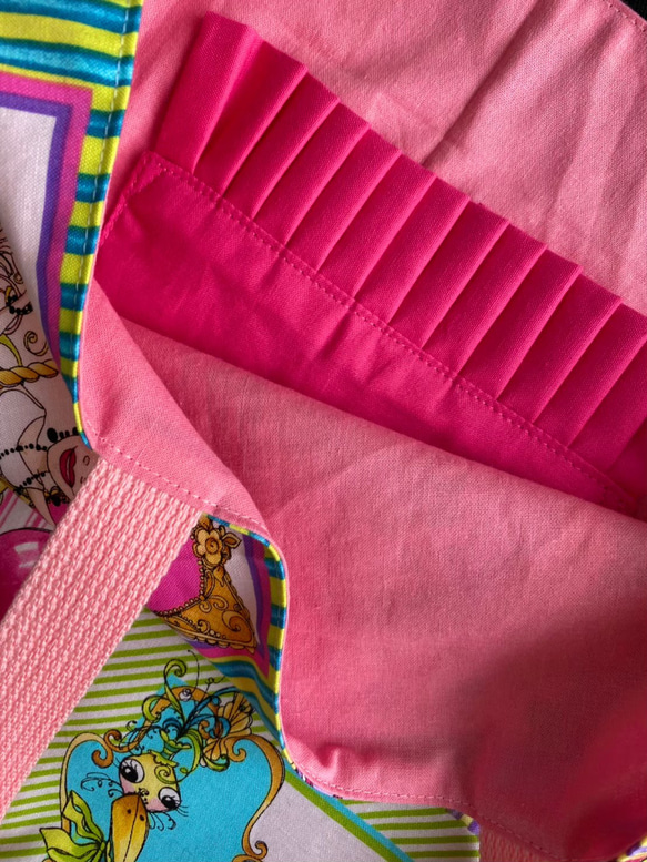 Loralie tote bag(ロラライトートバッグ)／Pink-Pink 3枚目の画像