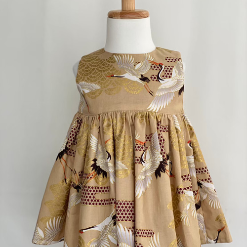 悦子水野8です。　絣子供ワンピース 楽天市場】水玉柄 ワンピース 子供 長袖ワンピース 春 女児