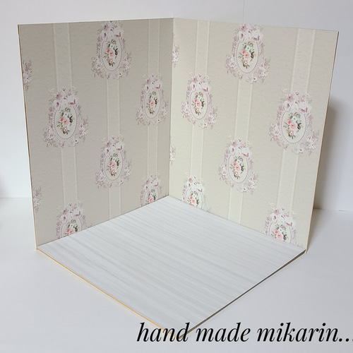 撮影用背景ボード（アンティークローズ①）【ドールハウス】 その他