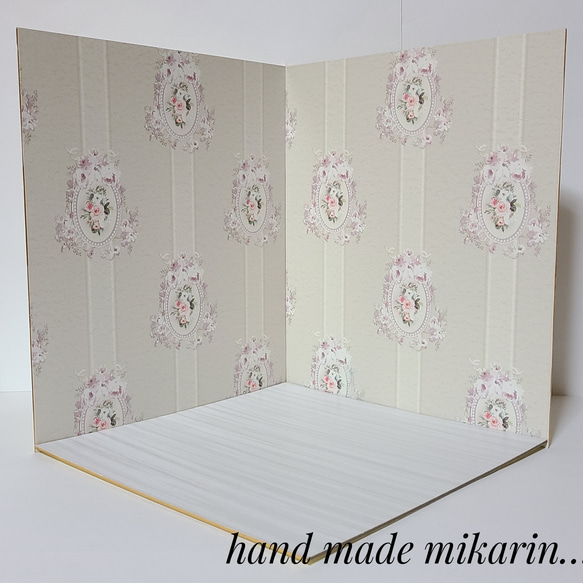 撮影用背景ボード（アンティークローズ①）【ドールハウス】 その他