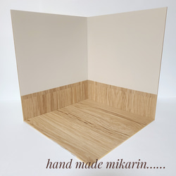 ドールハウス 撮影ボード【背景パネル】フィッティングルーム ドールハウス 撮影ボード【背景パネル】フィッティングルーム